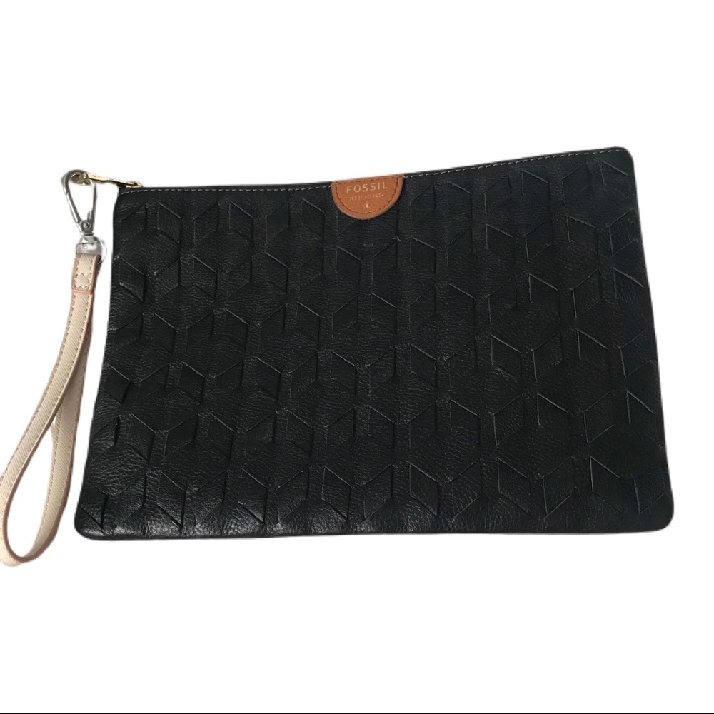 Fossil Leather Clutch
